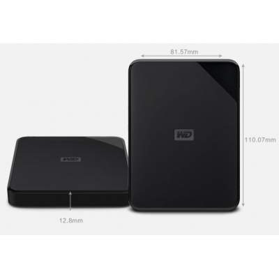 西部数据(WD) 2TB 移动硬盘 USB3.0 
