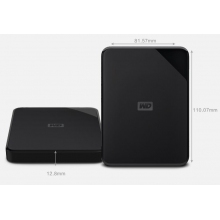 西部数据(WD) 2TB 移动硬盘 USB3.0 