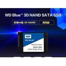 西部数据（WD) 500GB SSD固态硬盘 SATA3.0 Blue系列 3D技术 